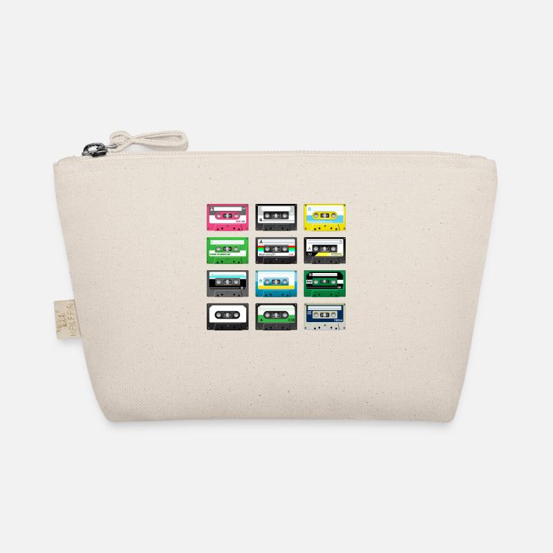 mix tape vintage Organic Pouch