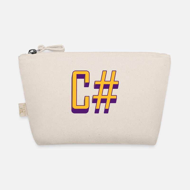 Programming Languages: C# / C sharp (Classic) Organic Pouch