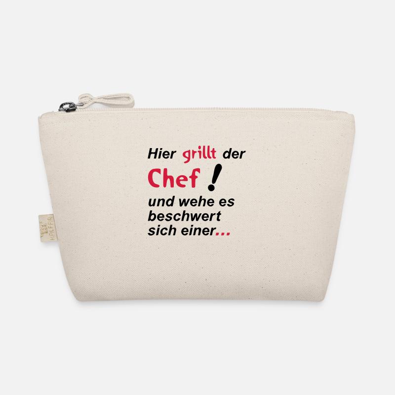Here grilling the chef Organic Pouch