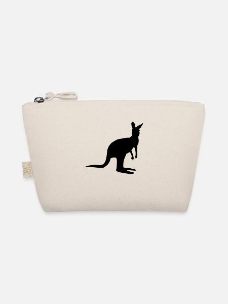 kangaroo - Organic Pouch - nature - Front