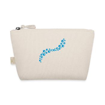 Bubbles Design - Organic Pouch - nature - Front