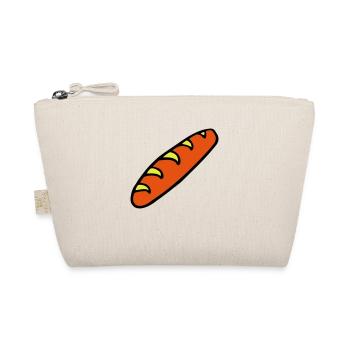 bread baguette baker food bakery - Organic Pouch - nature - Front