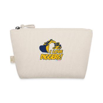 I Love Diggers - Organic Pouch - nature - Front