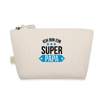 Ich bin ein Super Papa ! - Organic Pouch - nature - Front