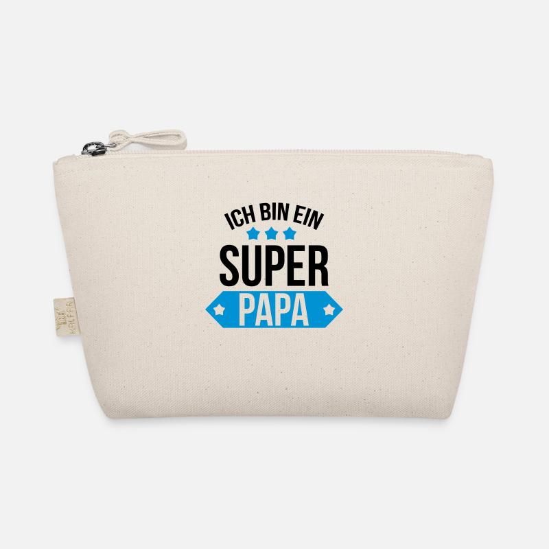 Ich bin ein Super Papa ! Organic Pouch