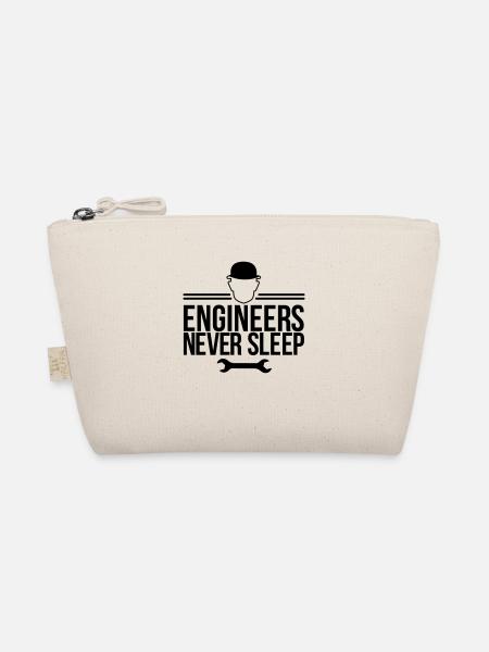 Ingenieur - Bio-Täschchen - Natur - Vorne