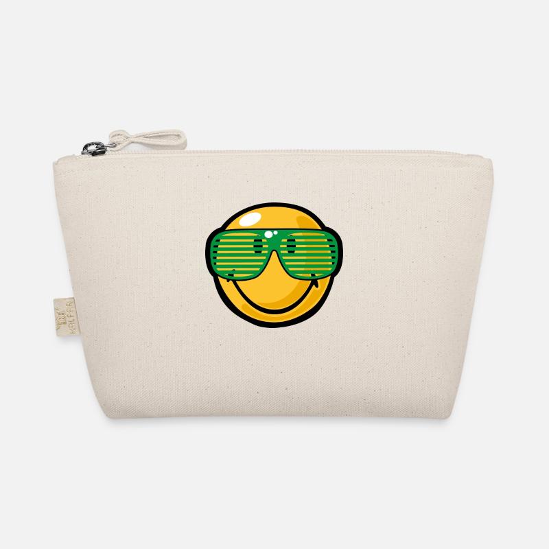 Smiley Sunglasses Bio-Täschchen