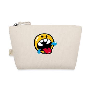 Smiley Anger Rabid - Bio-Täschchen - Natur - Vorne