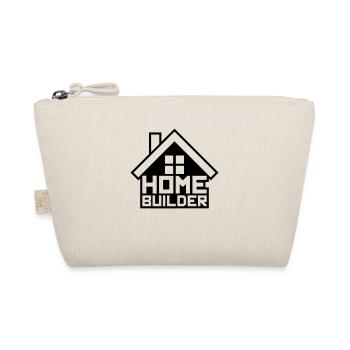 contour version logo home home builder house ba - Organic Pouch - nature - Front