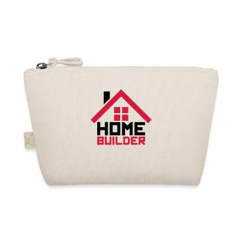 home home builder house build building logo de - Organic Pouch - nature - Front