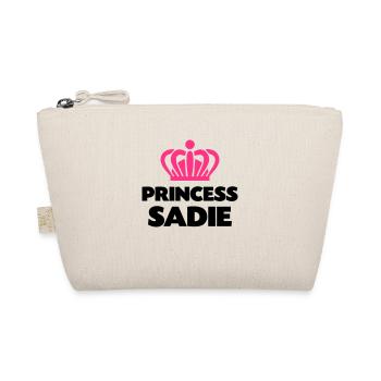 Princess sadie name thing crown - Organic Pouch - nature - Front