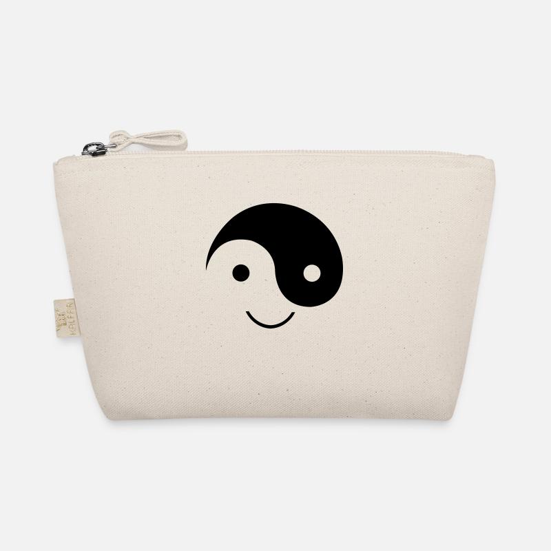 ying_yang_smiley_1 Organic Pouch