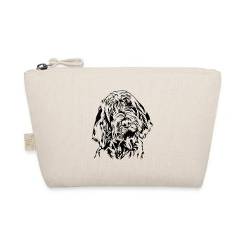 SPINONE ITALIANO dog portrait of Wilsign's hunting dogs - Organic Pouch - nature - Front