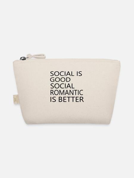 Romantique social - Trousse biologique - nature - Devant