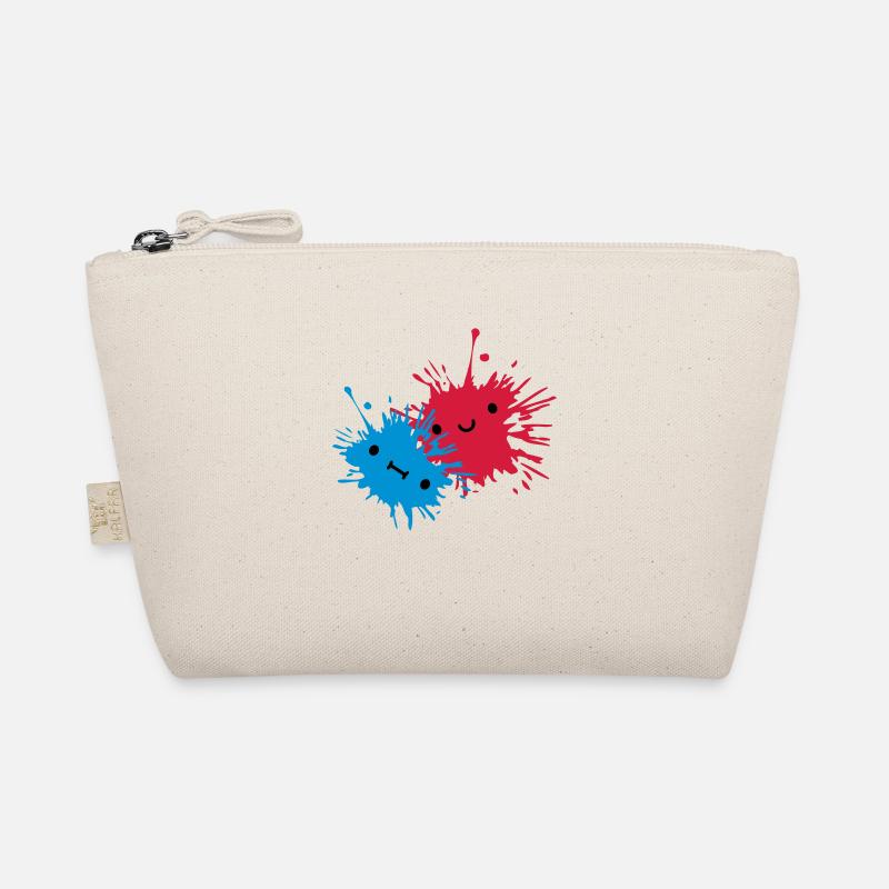 2 Suesse Kleckse Bio-Täschchen