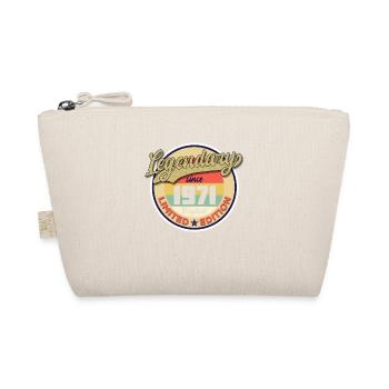Legendary since 1971 year of birth 1971 - Organic Pouch - nature - Front