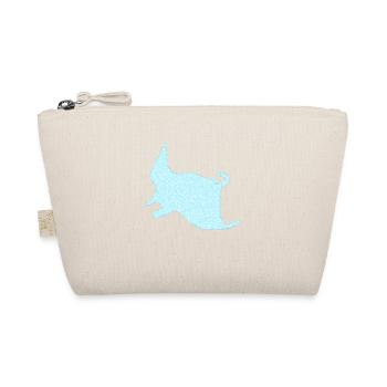 Rochen Manta - Bio-Täschchen - Natur - Vorne