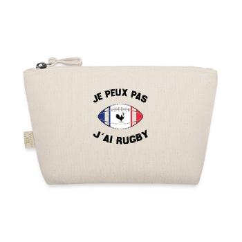 Je Peux Pas J'ai Rugby - Trousse biologique - nature - Devant