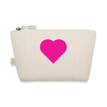 Rosa heart simple - Trousse biologique - nature - Devant