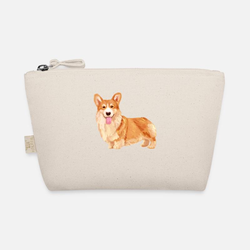 Welsh Corgi - Bio-Täschchen - Natur