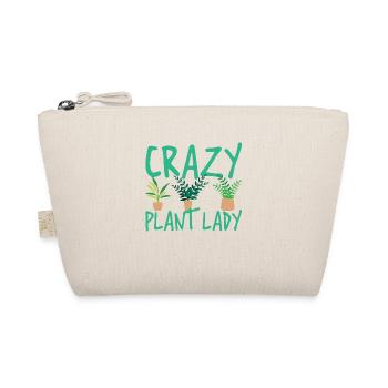 Funny Gardening Botanical Crazy Plant Lady - Organic Pouch - nature - Front