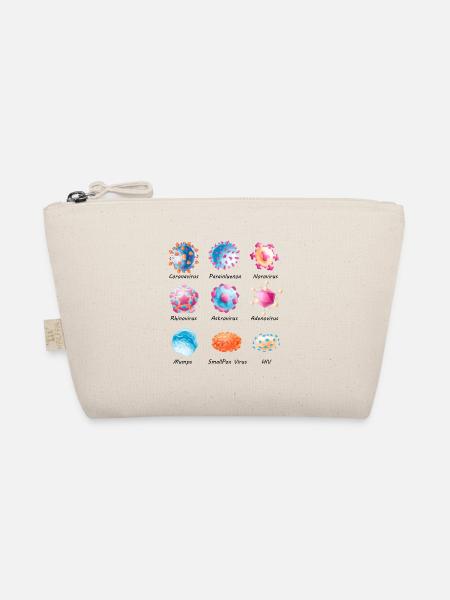 Various viruses - norovirus, HIV, etc. - Organic Pouch - nature - Front