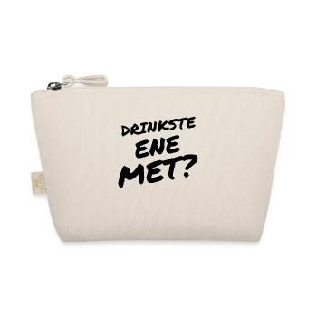 DRINKSTE ENE MET? - Bio-Täschchen - Natur - Vorne
