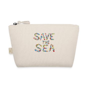 fish save the sea design frits ahlefeldt - Organic Pouch - nature - Front
