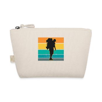 Vintage Outdoor Motif Trekking Motif Alpiniste - Trousse biologique - nature - Devant