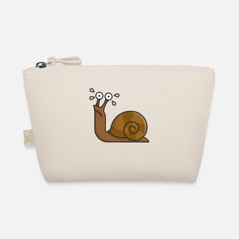 Lahme Schnecke - Bio-Täschchen - Natur