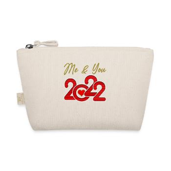 2022 ME and YOU and TWENTY TWENTY TWO (Ich und Du) - Bio-Täschchen - Natur - Vorne