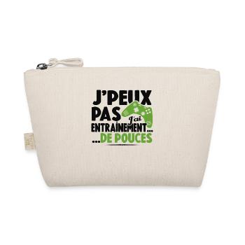 Je Peux Pas J'ai Entrainement De Pouces Cadeau - Trousse biologique - nature - Devant