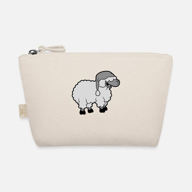 Funny laughing sheep Organic Pouch