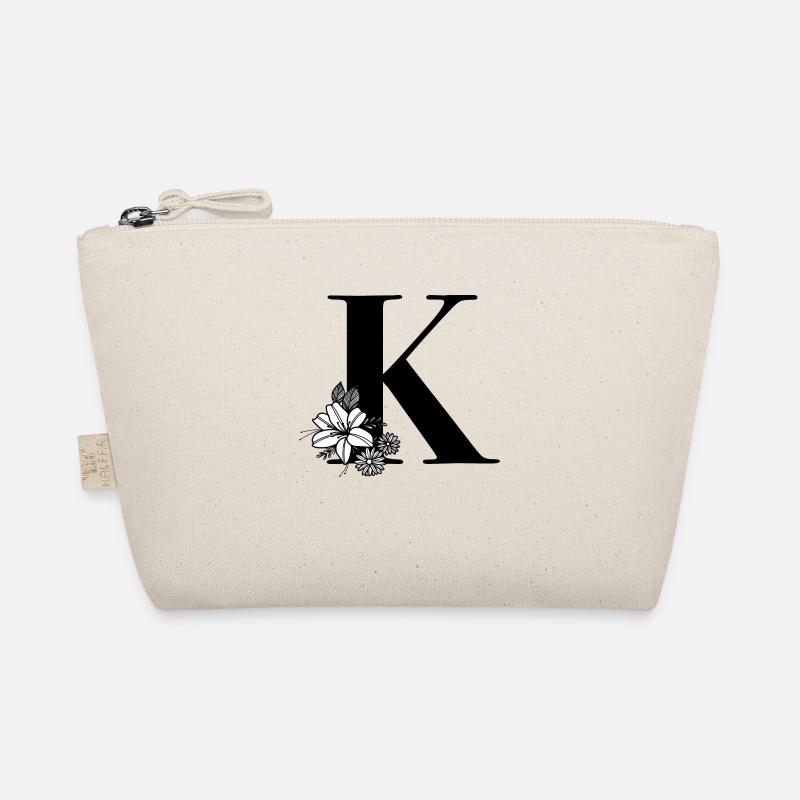 Buchstabe K - Bio-Täschchen - Natur