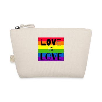 L’AMOUR EST AMOUR - Trousse biologique - nature - Devant