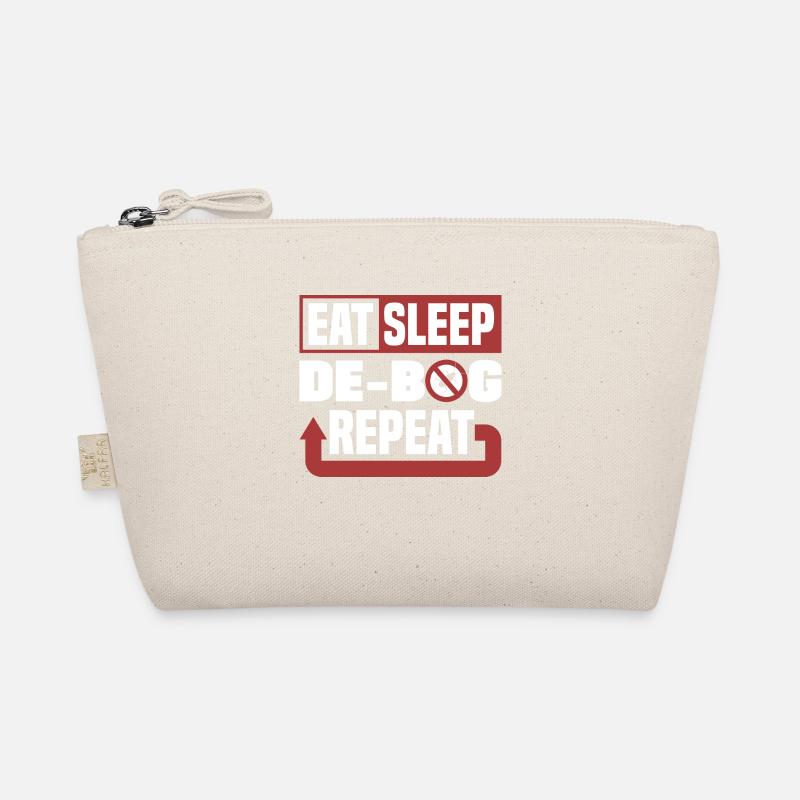 Pest Control Technician Exterminator Eat Sleep Organic Pouch