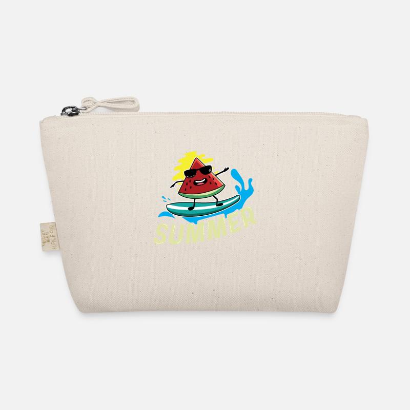 Surfer -Watermelon Surfer or Swimmer Geschen Organic Pouch
