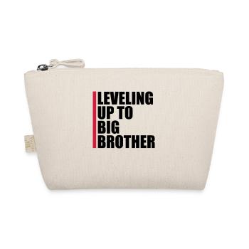 Leveling up big brother - Organic Pouch - nature - Front