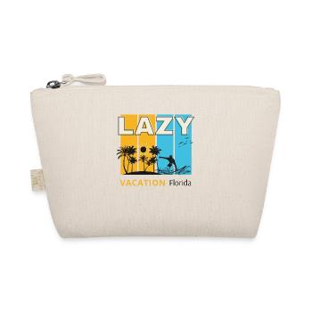 Lazy vacation Florida - Organic Pouch - nature - Front