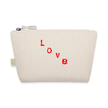 Love - Bio-Täschchen - Natur - Vorne