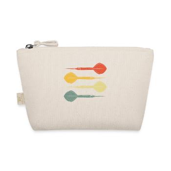 Fléchettes Dart vintage rétro - Trousse biologique - nature - Devant