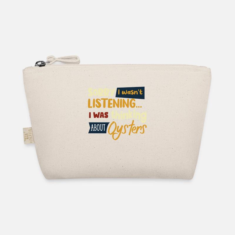 „Thinking About Oysters Seafood Chef“ Bio-Täschchen