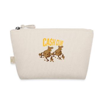 Sacs d’argent Team Cash Club - Trousse biologique - nature - Devant