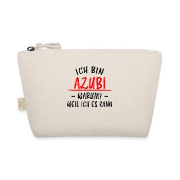Azubi Witz Spruch Lehrling Auszubildende Geschenk - Bio-Täschchen - Natur - Vorne