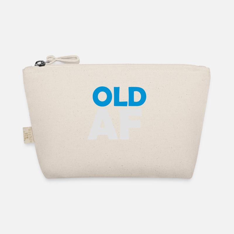 old AF Text Logo Bio-Täschchen