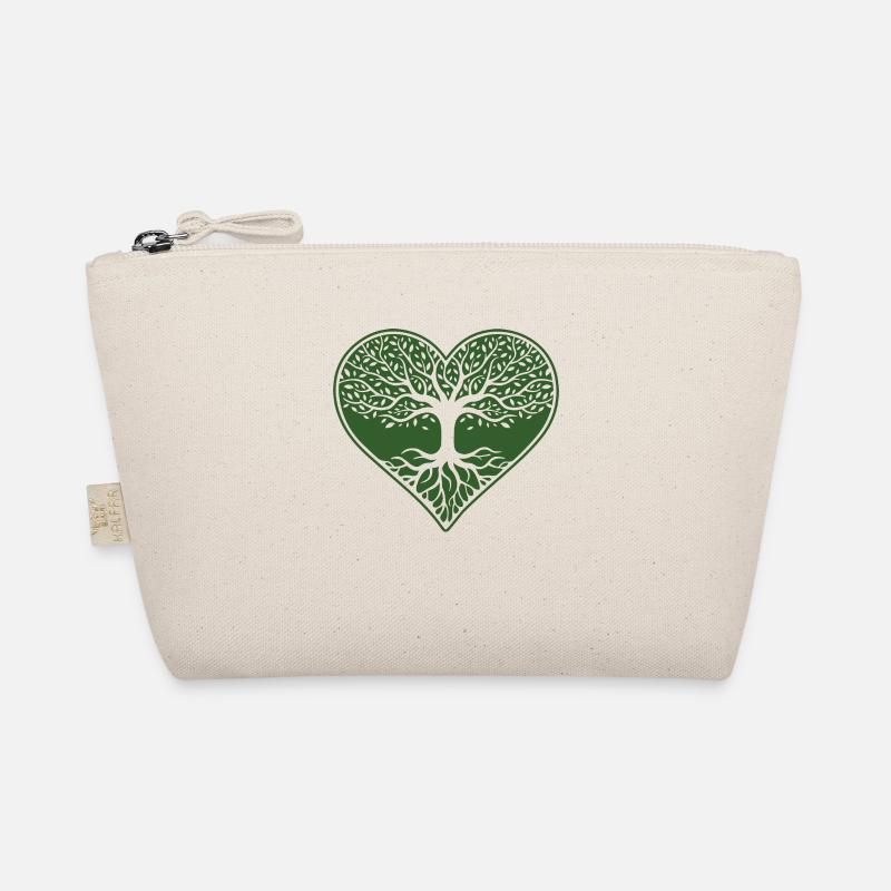 Herz Baum Lebensbaum liebe Natur romantisch Leben Bio-Täschchen
