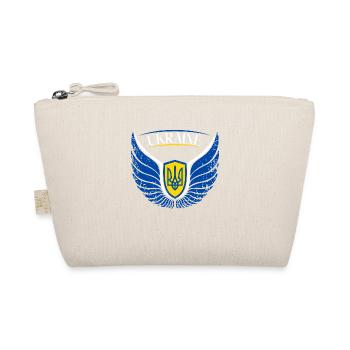 Ukraine Design Peace Slava ukraini - Bio-Täschchen - Natur - Vorne