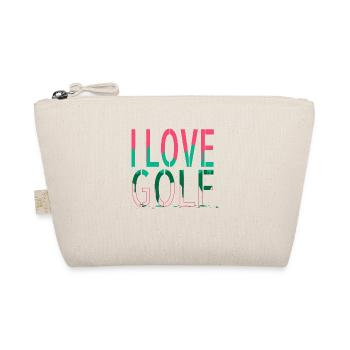 drôle de bowling génial golfjersey golfmug bday - Trousse biologique - nature - Devant