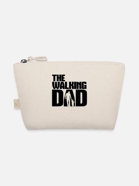 The walking DAD! - Organic Pouch - nature - Front
