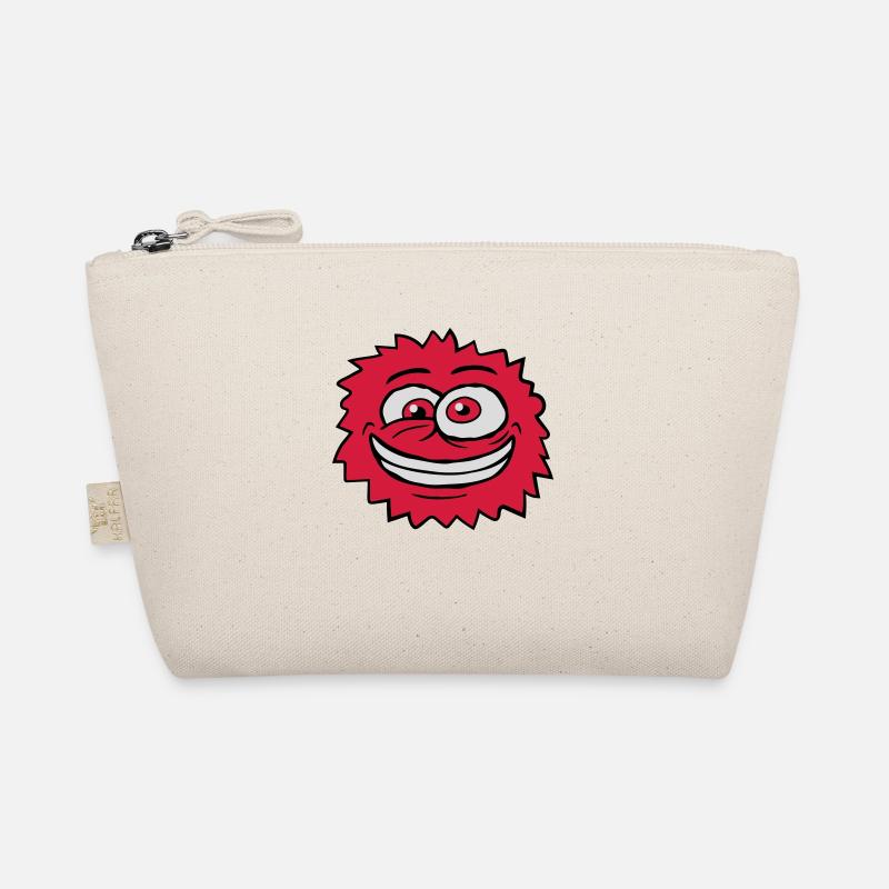 Monster Crazy Comic Face Organic Pouch